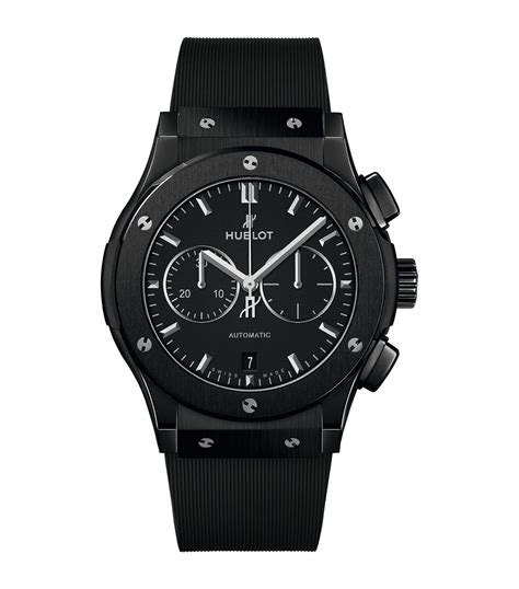 hublot 42mm black|Hublot black magic.